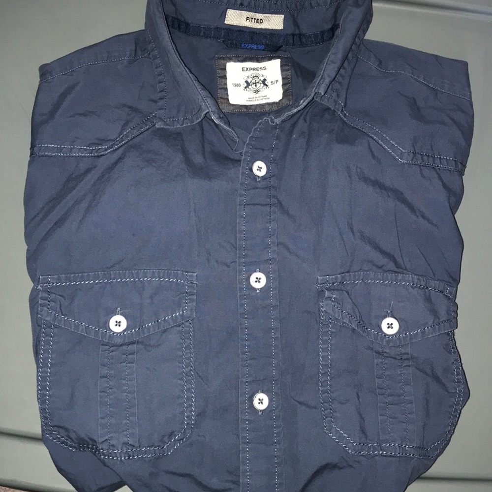 Short sleeve button down shirt